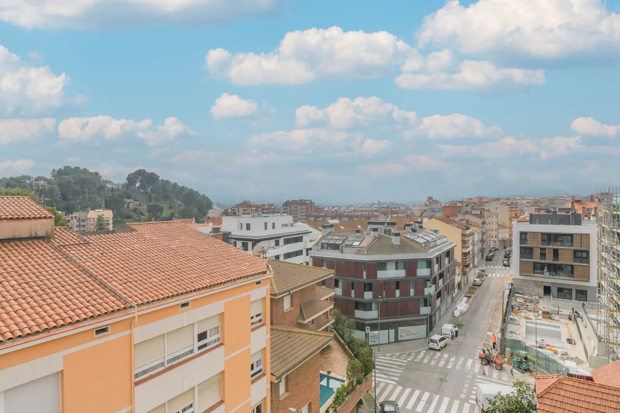Àtic al Poble Nou, Poble Nou, Manresa — Vistes