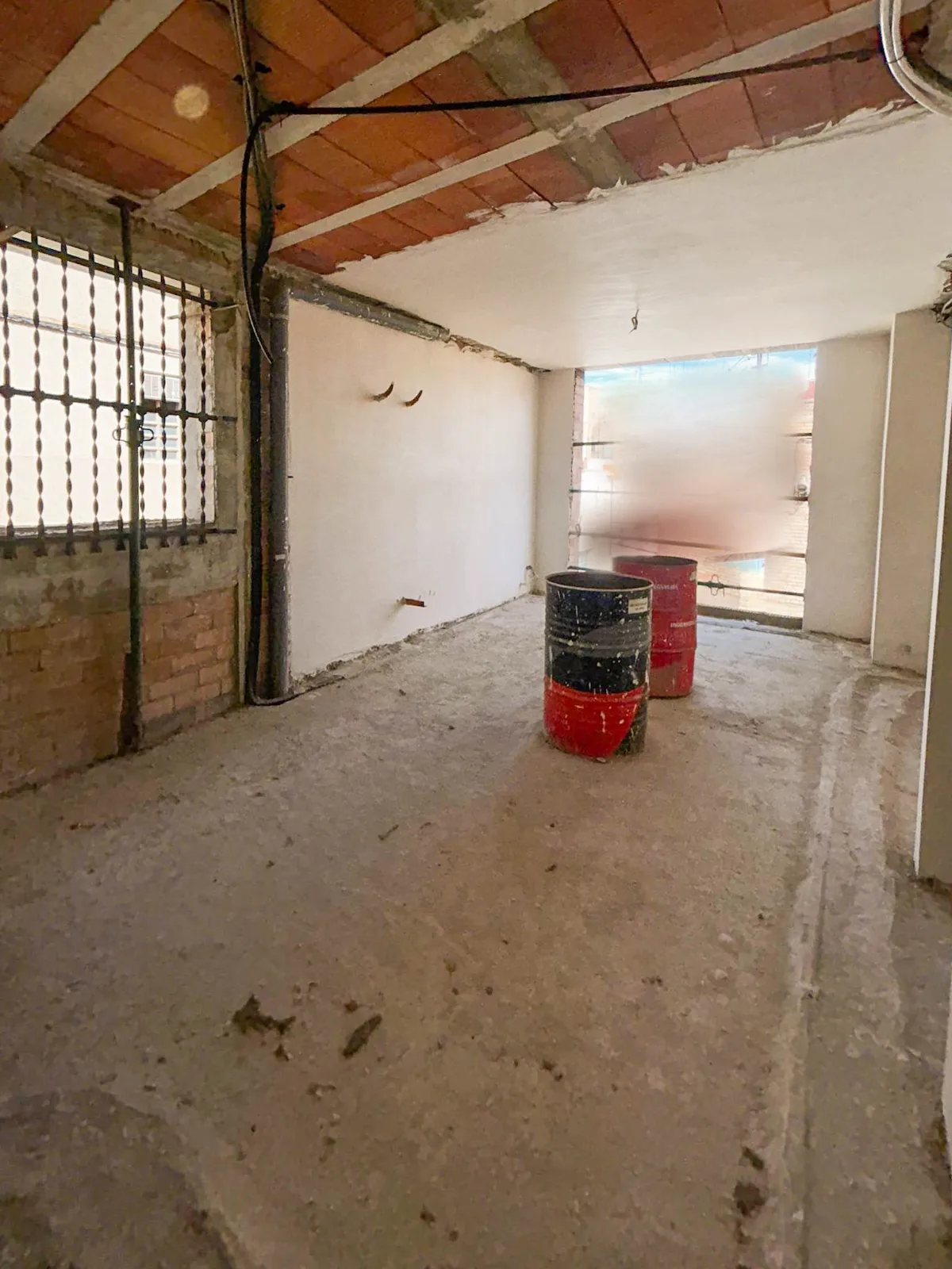 Casa en obres a Vic-Remei, Carretera de Vic, Manresa — Vista de la sala