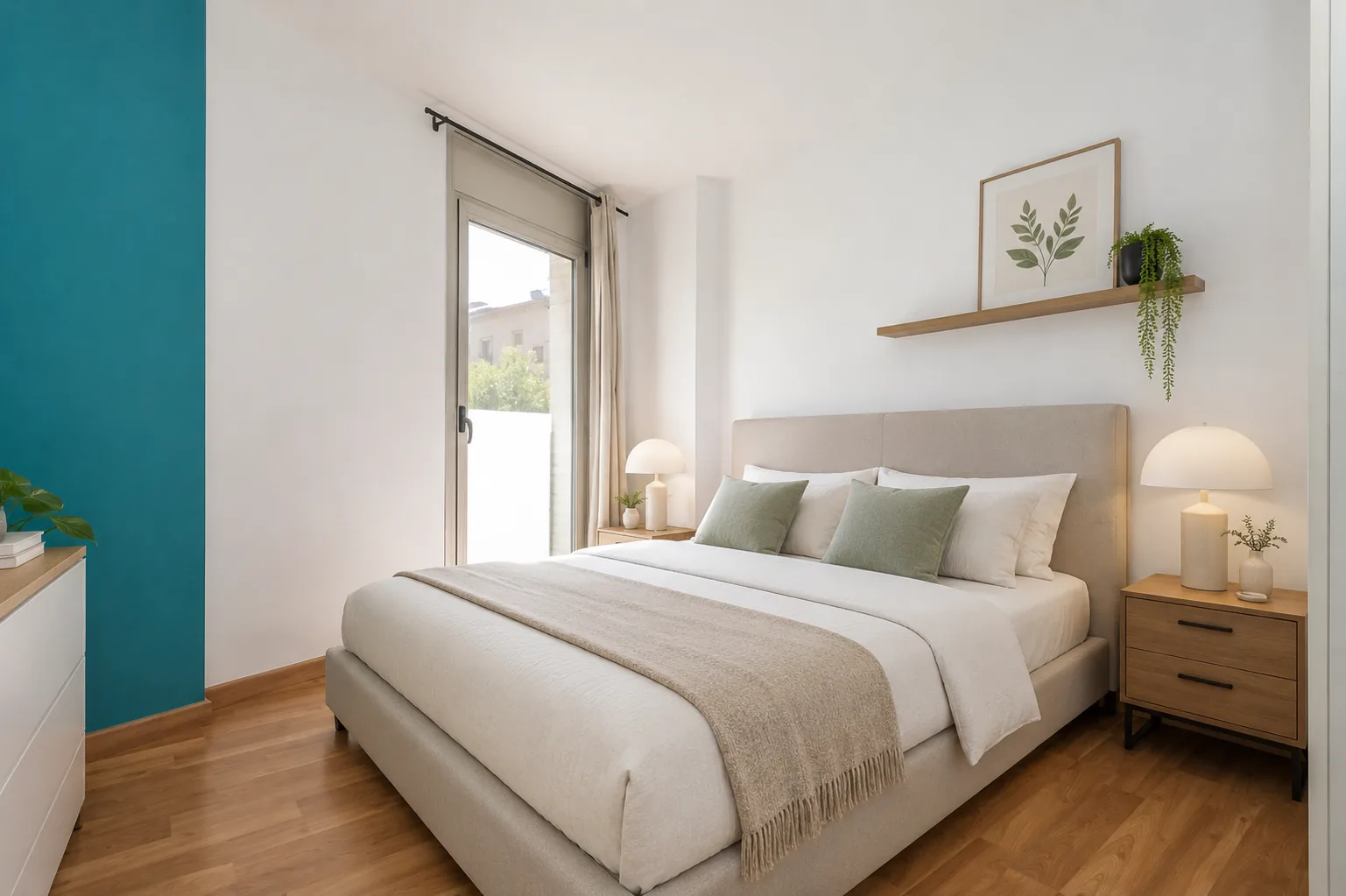 Pis a Valldaura, Valldaura, Manresa — Habitació principal