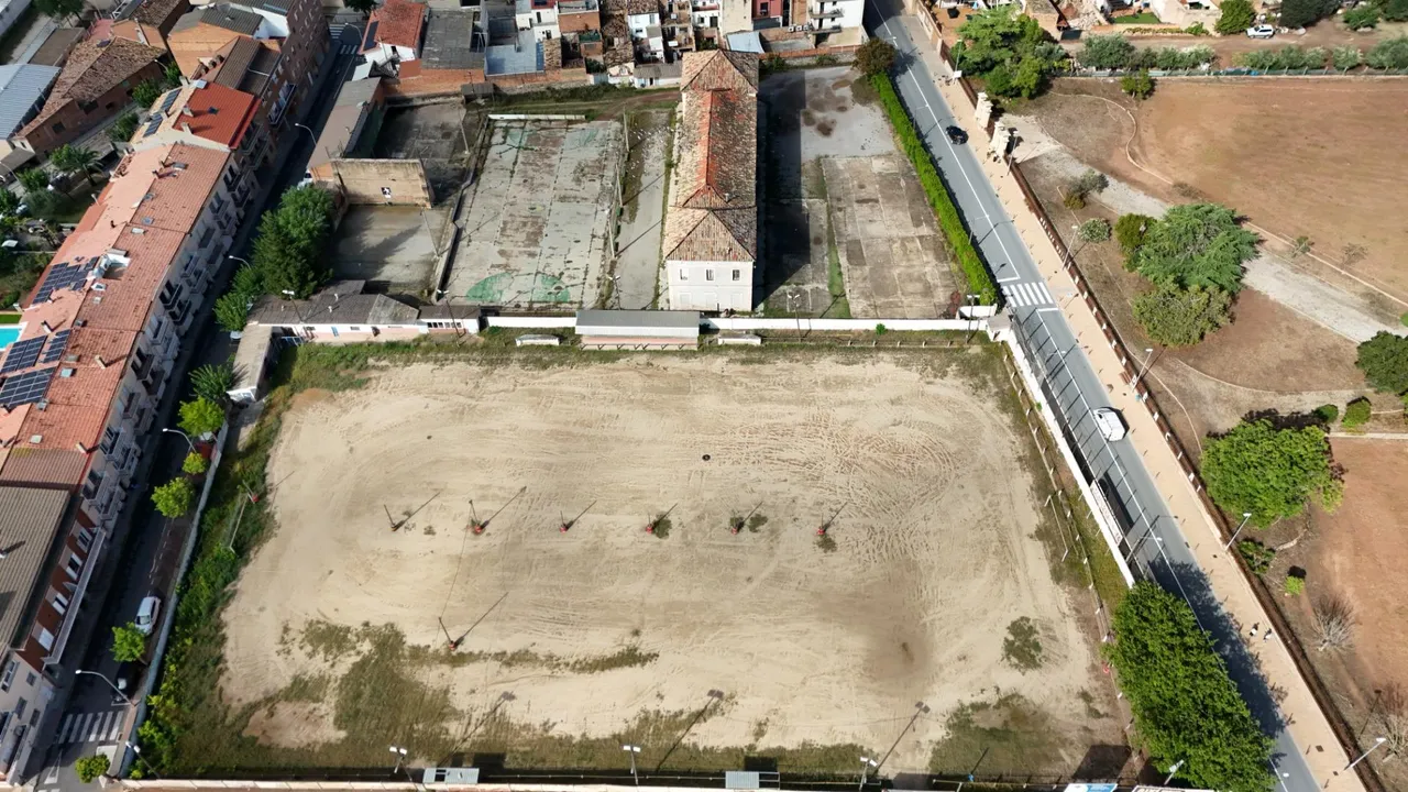 Terreny urbà al Camp de Futbol — terreny en venda a Camp de Futbol, Santpedor